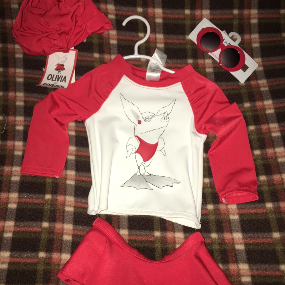 ULTIMATE little diva swim outfit w/accessories!